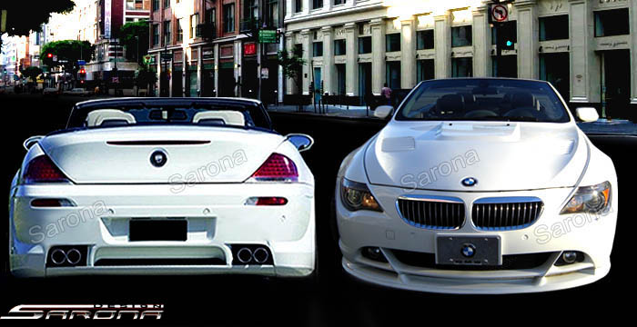 Custom BMW 6 Series Body Kit  Coupe & Convertible (2004 - 2010) - $1790.00 (Manufacturer Sarona, Part #BM-064-KT)